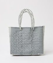 【MOON BIRD/ムーンバード】手編みのメルカドバッグS/かごバッグ/ハンド