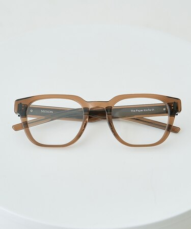 【SEESON／シーズン】THE PAPER KNIFE 01 スクエアフレーム