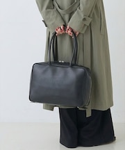 【The Bagmati/ザ バグマティ】スクエアボストントートバッグ