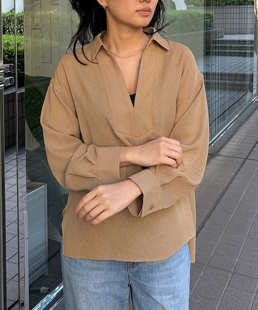 ヴィンテージメッシュプルオーバー/シャツ/ブラウス