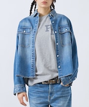 【Healthy denim / ヘルシーデニム】Almond/デニムシャツ/【