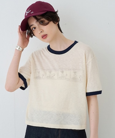 【ST.JOHNS 3RD CLUB/セントジョンズサードクラブ】リンガーTシャ