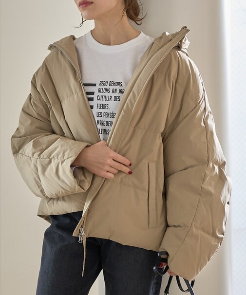 【upper hights/アッパーハイツ】Olten ダブルジップショートダウ