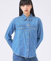 【SOMETHING/サムシング】G-SHIRT/デニムシャツ/デニム【WEB限