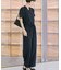 【一部店舗 / WEB限定】Vネックレーヨンコンビネゾン / オールインワン /