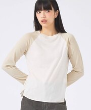 【JOHNBULL/ジョンブル】ベースボールTEE/ラグランスリーブ【WEB限定