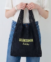 【LY / エルワイ】スークバッグ / 刺繍ロゴレーストートバッグ / Souk
