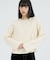 【Healthknit/ヘルスニット】サーマルキング ハニカムクロップドクルー/