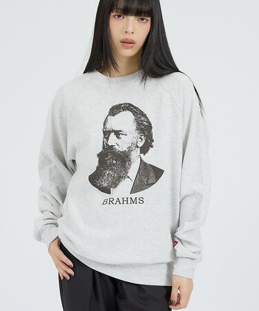 【Healthknit/ヘルスニット】クラシックスウェット クルーネック長袖/ベ