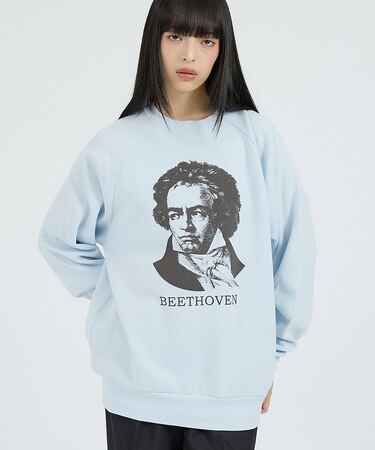 【Healthknit/ヘルスニット】クラシックスウェット クルーネック長袖/ベ