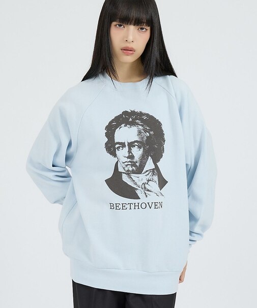 【Healthknit/ヘルスニット】クラシックスウェット クルーネック長袖/ベ