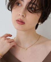 【PETIT MOMENTS/プティ・モーメント】「M」イニシャルモチーフネック