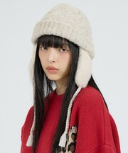 【RUBEN/ルーベン】ブークレイヤーカバーボア付きワッチキャップ/RUS-84