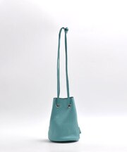 【blancle/ブランクレ】レザーミニ巾着バッグ/S.LEATHER TUBE