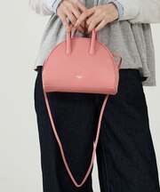 【blancle/ブランクレ】オイルスムースレザー2WAYミニボストンバッグ/O