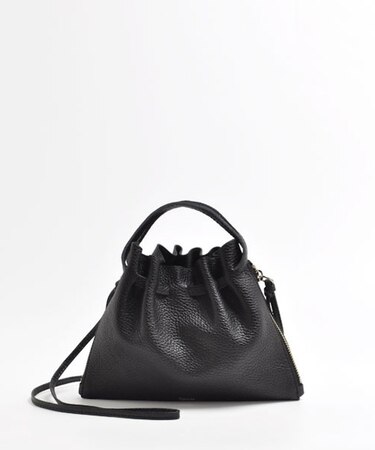 【blancle/ブランクレ】レザーギャザー2WAYバッグ/S.LEATHER