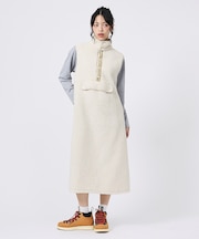 【NANGA / ナンガ】BOA SLEEVELESS DRESS/ワンピース/