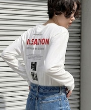 ロゴ&フォトロングスリーブTシャツ