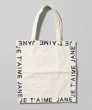 【ANGE IN DISGUISE】JE T'AIME JANE トートバッグ