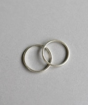 【TEN./テン】ラインリング SV / シルバー 2点セット 2P