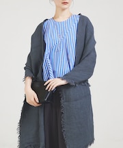 【ASAUCE MELER】フランダース産リネンガーゼストール