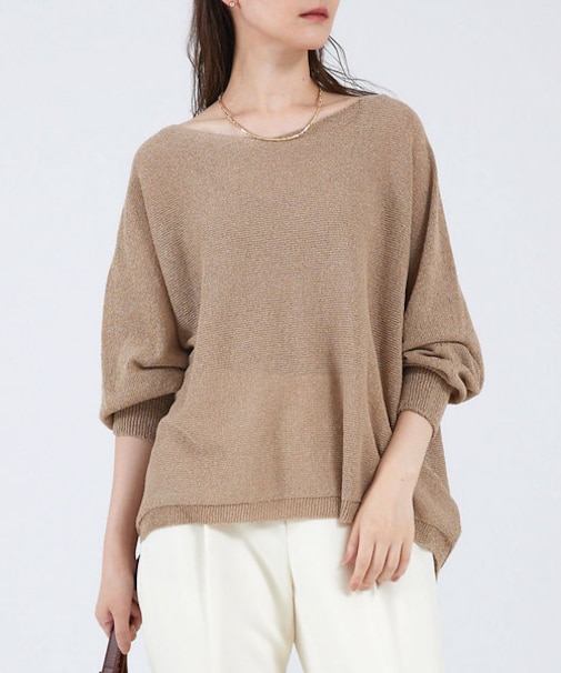 【大人気アイテム入荷】camifineニットプルオーバー