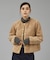 【TRADITIONAL WEATHERWEAR】キルティングボアブルゾン