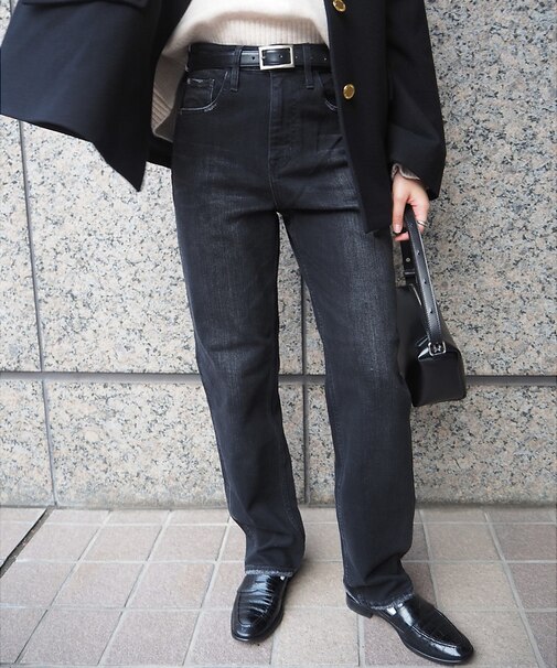 【Healthy DENIM】Tallow(タロー)ハイライズストレートデニム