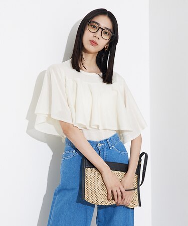 シャイニーフレアニット