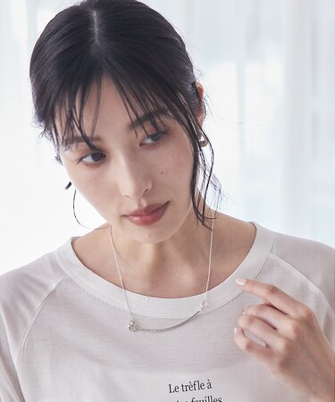 【JAMIRAY】MOON STICK NK SV シルバーネックレス
