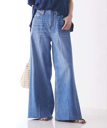 【Healthy DENIM】Wild Ginger ワイドデニム