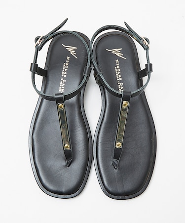 【NICOLAS LAINAS】トングストラップサンダル