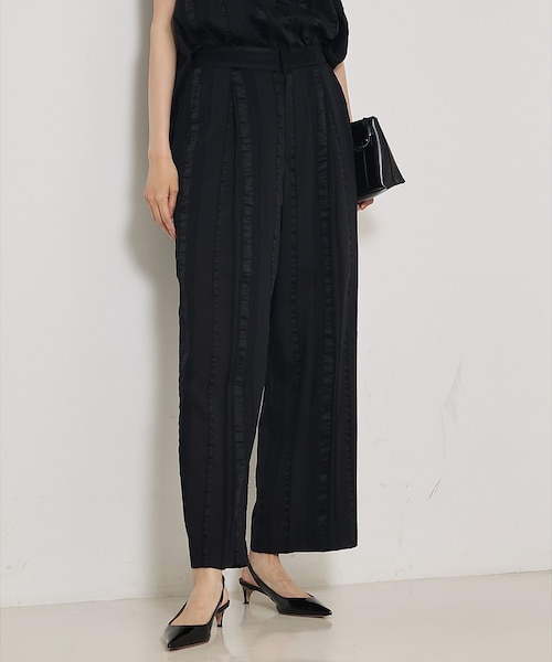 セットアップ対応】キュプラストライプパンツ｜カリテの通販｜&mall