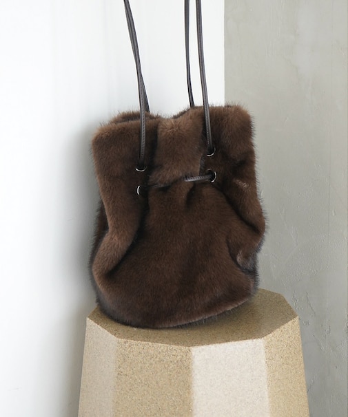 ファーバック/秋バッグ/冬バッグ/モコモコバッグ