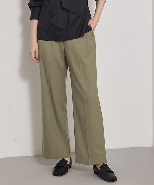 ソージュ　パンツ　ソフトオックスドロスト　カーキ soeju ソージュ ソフトオックスドロストパンツ カーキ M - メルカリ