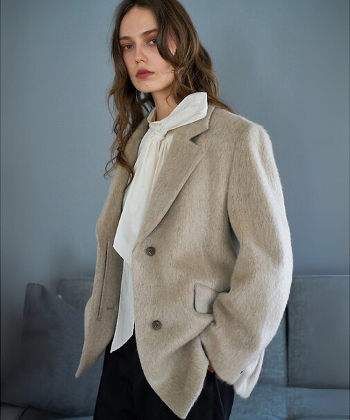 【CLASSY・BAILA掲載】シャギージャコット