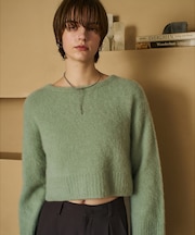 大人気ニット入荷!【新色登場!上質な肌ざわり】フォックスウールショートプルオーバ