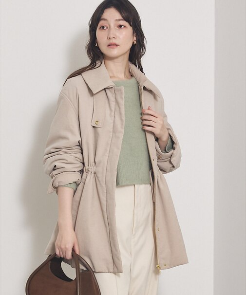 ピーチパデッドブルゾン