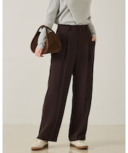 【セットアップ対応】センタープレスストレートパンツ