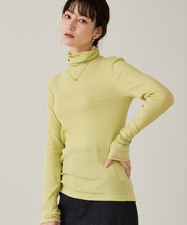 シルクMIXテレコプルオーバー