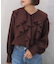ダブルラッフルブラウス