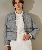 ラメツイードジャケット