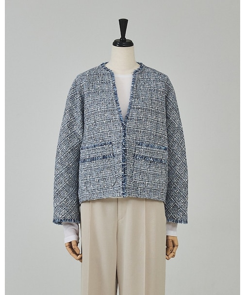 ラメツイードジャケット