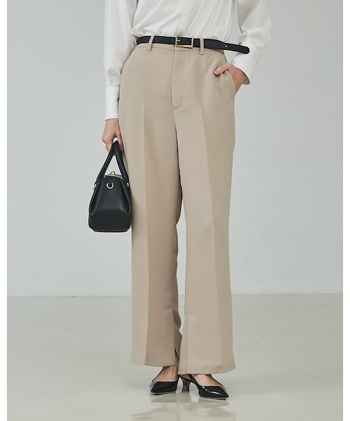 【シワになりにくい】ライトダブルクロスベンツパンツ