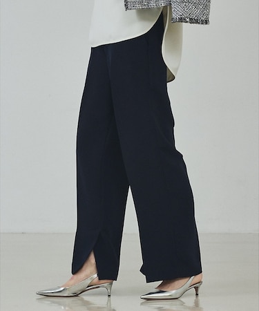 【シワになりにくい】ライトダブルクロスベンツパンツ