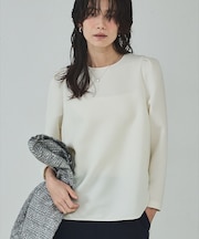 ライトダブルクロスナローブラウス