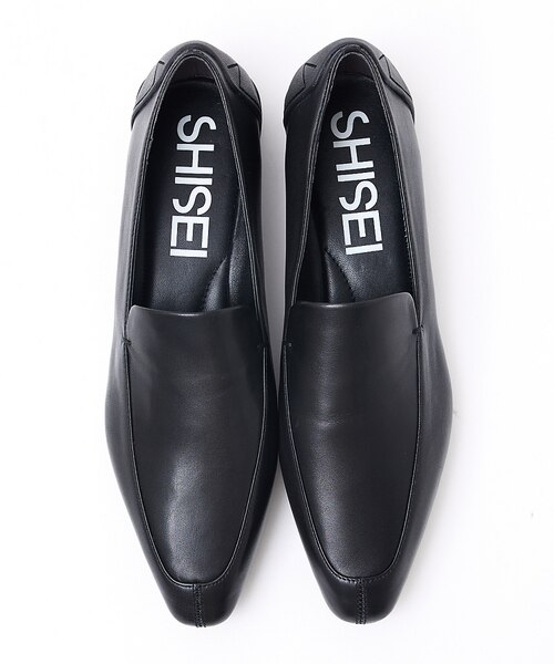 SHISEI】MM CHISEL TOE SLIPON ソフトローファー｜カリテの通販｜&mall
