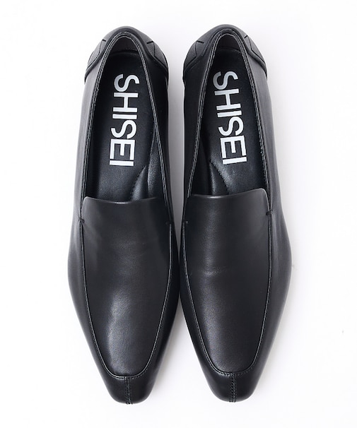 【SHISEI】MM CHISEL TOE SLIPON ソフトローファー