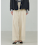 【セットアップ対応】テンセルハイツイストワイドパンツ