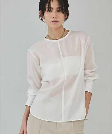 シアーTブラウス
